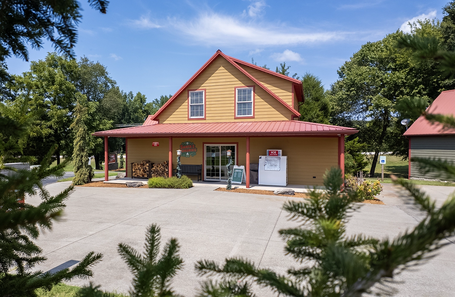 Santa's Sundries Store at Santa's Cottages in Santa Claus, Indiana.